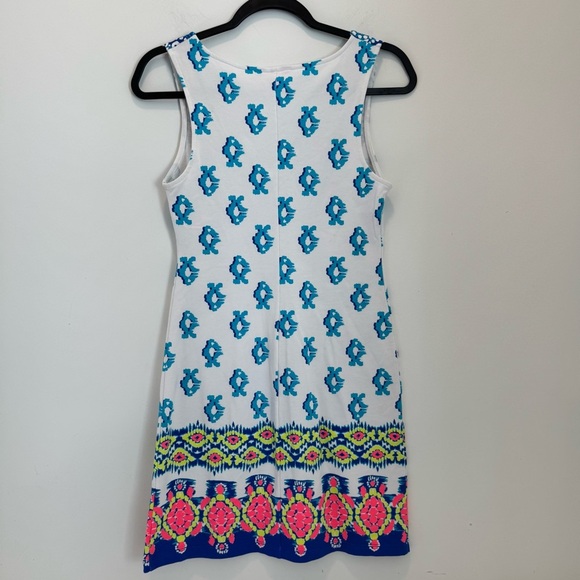 Lilly Pulitzer Harper to the Sea Shift Dress Turtle Fish XXS - Picture 6 of 9